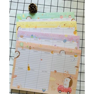 A4 Monthly Planner Pad (60 sheets)