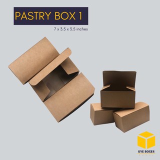 10pcs Pastry Box / Food box / Cookies Box / Food Packaging (1)