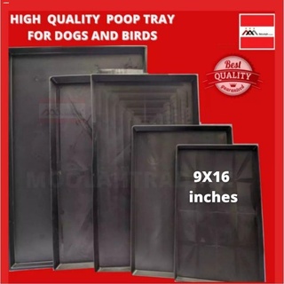 Litter & Toilet◊Moolah88 High Quality Poop Tray for Dogs and Birds etc.(9" x16") BUY 1 TAKE 1