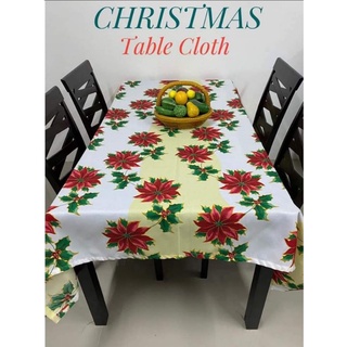 WASHABLE TABLE CLOTH CHRISTMAS DESIGN 4,6,8,10 SEATERS (2)
