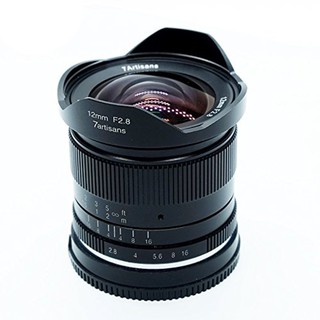 7artisans 12mm f/2.8 Lens for Fujifilm X-Mount , Sony E mount, Canon EOS M , Panasonic Olymous m4/3 mount