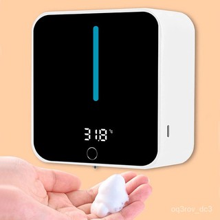 Soap Dispenser Touchless Automatic Liquid Foam Hands-free 400ml Auto Soap Dispenser LED display type