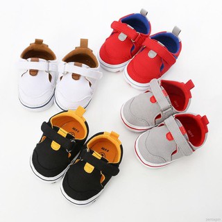 Autumn Baby Boys Girls Patchwork Anti-Slip Shoes Sneakers Toddler Soft Soled First Walkers