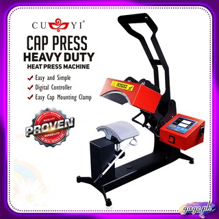 CUYI Heat Press Machine Heavy Duty ( CAP // LOGO // PEN // PLATE ) HEAVY DUTY