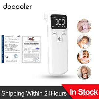 Docooler Digital Infrared Forehead Thermometer Non-contact IR Infrared Thermometer Forehead Temperat