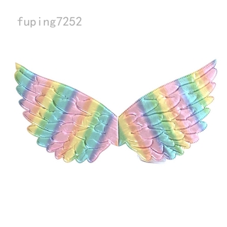 Fuping7252 Unicorn Costume Gold Silver Unicorn Wings For Kids Girl Princess Fairy Wings