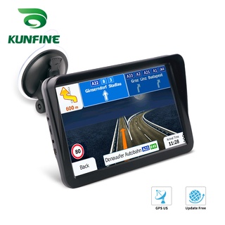 9 inch Touch Screen Car GPS Navigation 8GB DDR256M DVR Video Recorder Truck Vehicle Tablet AV-IN Blu