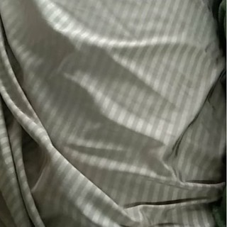 Fabric spandex stripe light brown 60width
