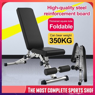 Household dumbbell bench, foldable multifunctional abdominal muscle board fitness chair bench press