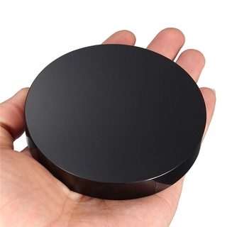 100mm Black Obsidian Scrying Mirror Crystal Gemstone Healing Stone Gift Home Shop Beatiful Lucky Feng Shui Decoration Crafts