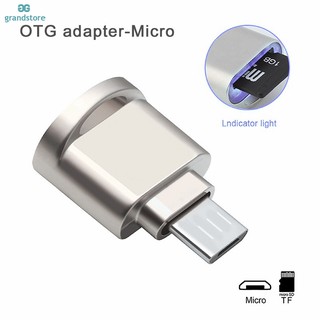 GS Portable Mini Card Reader USB Micro SD TF Memory Card Reader OTG Adapter USB 3.1 Card Reader