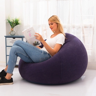 Outdoor Furniture Large Lazy Inflatable Sofa Chairs PVC Lounger Seat Bean Bag Sofas Pouf Puff Couch