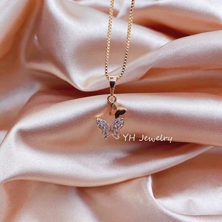 【YH】Fashion rose gold plated pendant necklace