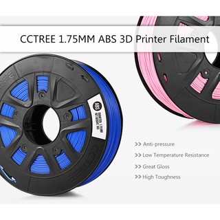 CCTREE ABS 3D Printing Filament 1.75mm Perfect for Creality Ender, Tevo Tarantula, Anet A8