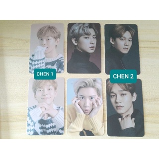 CHEN AND CHANYEOL MUSIC FLO OFFICIAL PHOTOCARDS