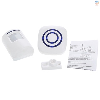 M❤J Wireless PIR Motion Sensor Doorbell 38 Chimes Volume Adjustment Long Transmission Range (1)
