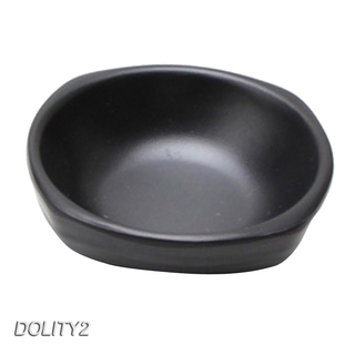 [DOLITY2] Deep Dipping Dish Dip Bowl Saucer Chip Bite Dish Tray Condiment Kitchenware