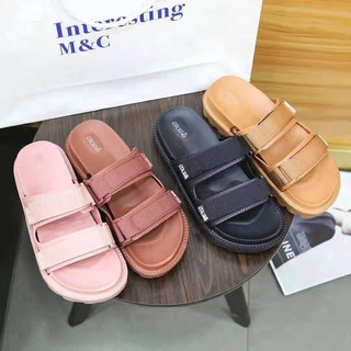 New Slides Sandals Two Strap Colsi For Women Size
