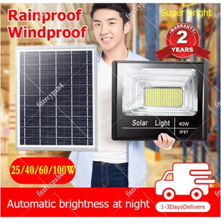 【COD】Solar Light Solar Led Solar Outdoor Light solar flood Light solar lights IP67 Waterproof (1)