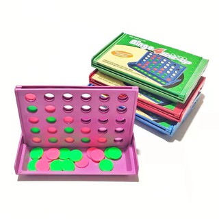 4 IN A Row Bingo Line Up Board Games Foldable Line Up 4 Toys for Kids Board Games Family Games