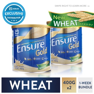 Ensure Gold HMB Wheat 400G For Adult Nutrition Bundle of 2