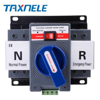 nMkf ATS 2P 63A 230V Micro Circuit Breaker Dual Power Automatic transfer switch Auto transfer switch