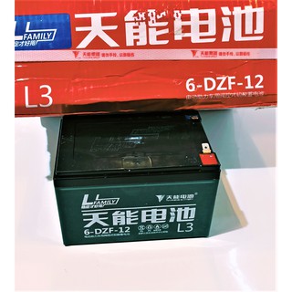 Ebike battery, 12volts 12ah, high quality tianneng brand, sealed lead, acid, deep cycle