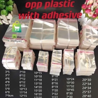 PACKAGING□✸OPP Plastic Bag With Adhesive Resealable 98-102 PCS opp plastiC w/hole &