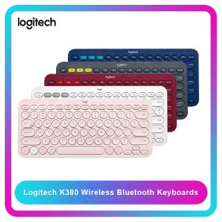 Logitech K380 Multi-Device Bluetooth Wireless Keyboard Line Friends Pink Black Multi Colors Windows MacOS Android IOS Chrome OS