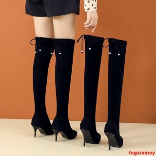 Women's Over Knee Elastic Boots