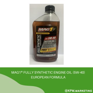 MAG 1 5W40 European Formula Full Synthetic Engine Oil #62836