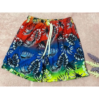 iconic taslan short/printed taslan short/bart/hawaiian short/beach dri fit short/tri color short
