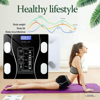 Bluetooth weighing scale Smart weight scale human Scale & Body Fat Smart Wireless Digital Weight Sca