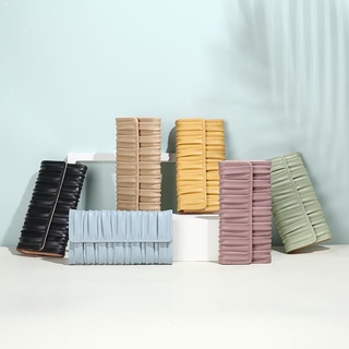 Men Bags۩❈Men's tri-fold wallet♝◘YoYo New style wallet Korean fold wallet simple long multi-function
