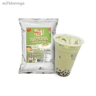 ∋inJoy Matcha Milk Tea 500g | Instant Powdered Milk Tea Drink