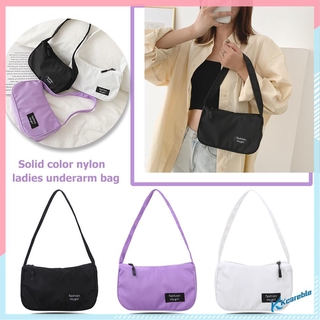[kcareble]Casual Nylon Women Handbag Totes Female Zip Underarm Shoulder Bag
