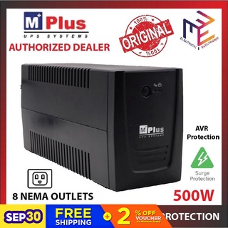 MPlus UPS 750va 500W 8 Sockets UPS (Uninterruptible Power Supply) Backup Power Supply *WINLAND*