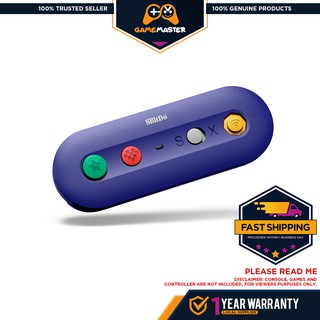 Game Master 8Bitdo Gbros. Wireless Adapter for Nintendo Switch (Works with Wired GameCube & Classic
