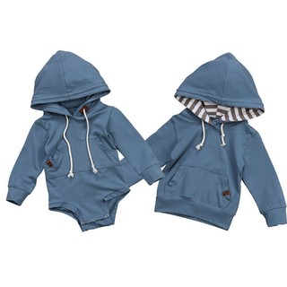 Kids Baby Boys Casual Hoody Jacket Sweatshirt Hooded Top (1)