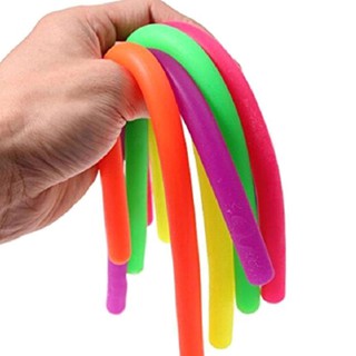 Stretchy string fidgets noodle autism/adhd/anxiety squeeze fidgets sensory toys