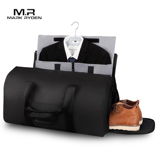 travel pouch◑▦❍Mark Ryden Multifunction Suit Storage Travel Bag Large Capacity Men Waterproof Duffle