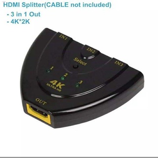Computers℗✷♣KVM Switches﹍☑4K*2K 3D Mini 3 Port HDMI Switch 1.4b 4K Switcher HDMI Split