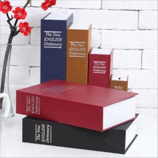 Dictionary Book Safe Box Diversion Secret Hidden Security Stash Book Safe Lock & Key 6B7u