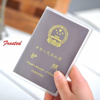 【sale】 PVC Waterproof Travel Transparent Passport Case Holder