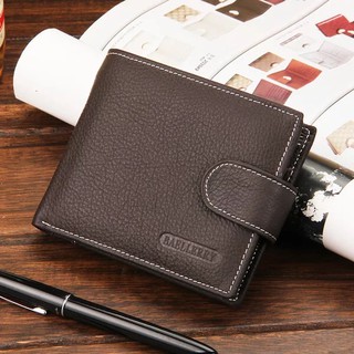 Men Short Design Wallet Leather Purse Gift For Men (1)