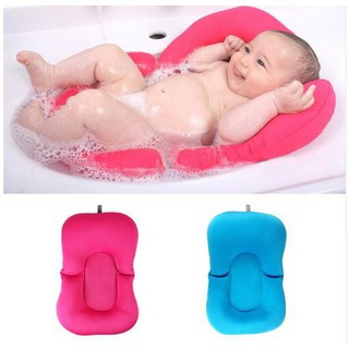 【Kiss】Baby Bath Pillow Pad Soft Air Cushion Infant Newborn (1)