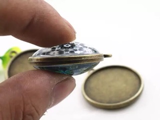 GLASS DOME CABOCHON SETTING 25mm (6)