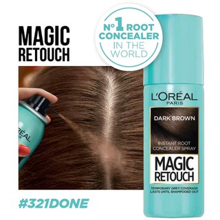 LOREAL Magic Retouch (Instant Gray Root Concealer Spray) DARK BROWNHair Care