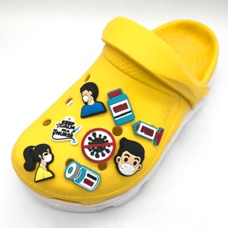 women bag◙﹊Medical Device design series 2 shoes accessories buckle Charms Clogs Pins for bags (1)