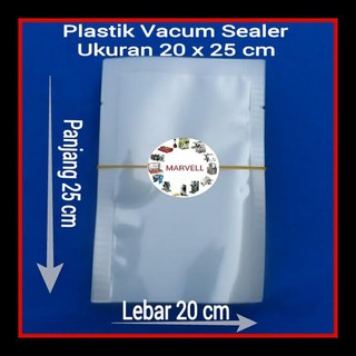 Vacuum Plastic 20X25 Cm, Vacuum Bag Plastic Vacuum Sealer 50 Sheets